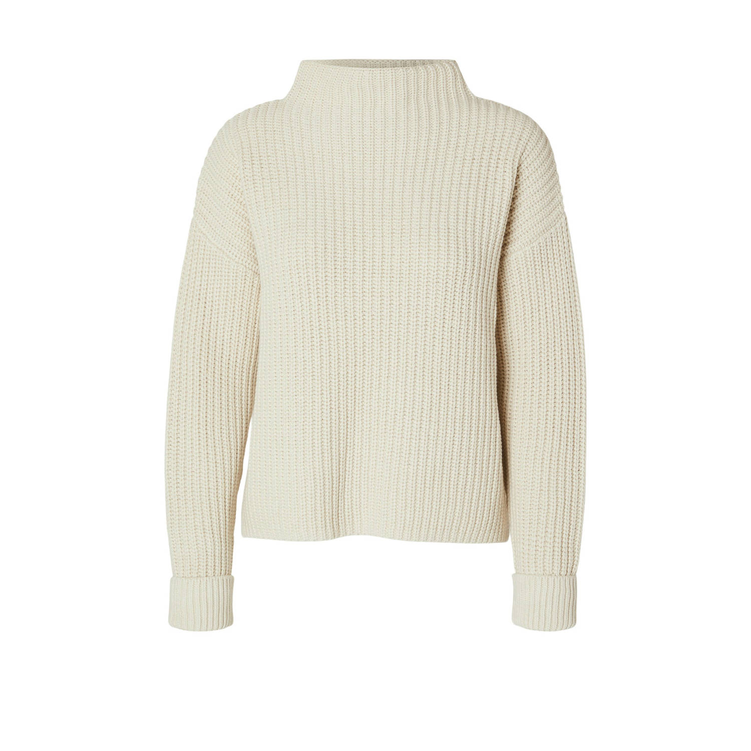 SELECTED FEMME gebreide trui beige