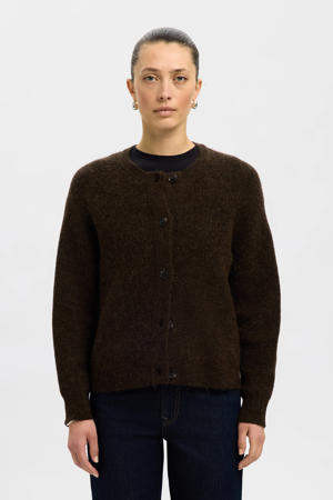 wollen vest gebreid