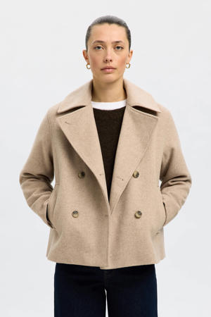 manteljas beige