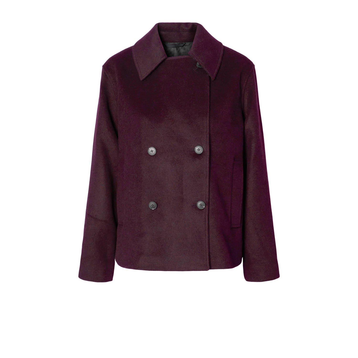 SELECTED FEMME manteljas donkerrood