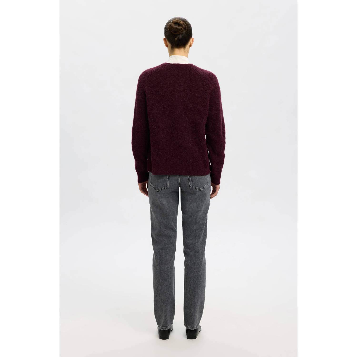 SELECTED FEMME wollen vest gebreid