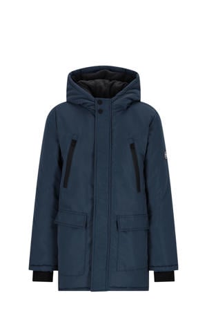 winter donkerblauw
