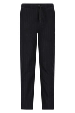 regular casual broek zwart