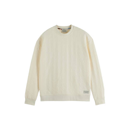 Scotch & Soda sweater ecru afbeelding