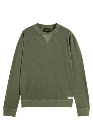 sweater met textuur groen