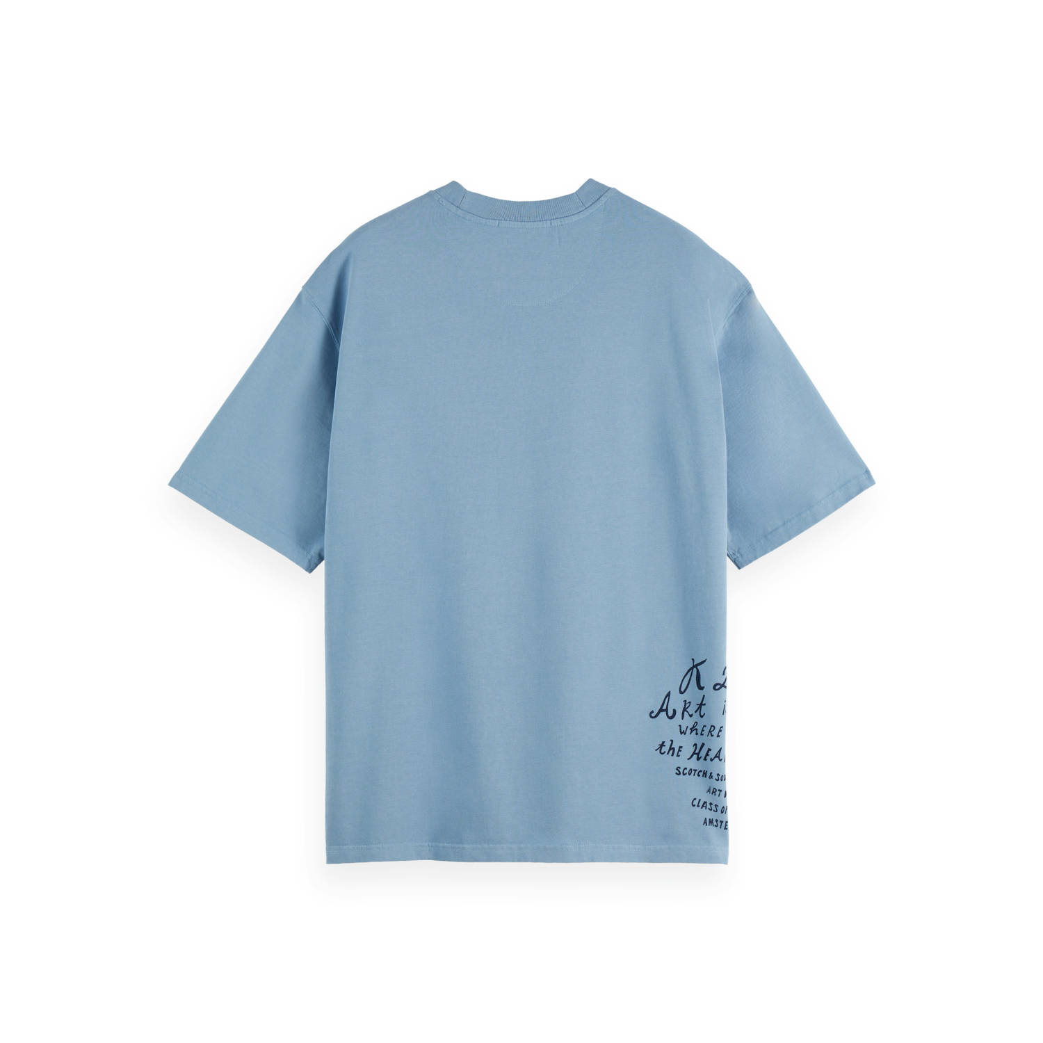 Scotch & Soda T-shirt blauw