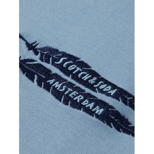 Scotch & Soda T-shirt blauw afbeelding