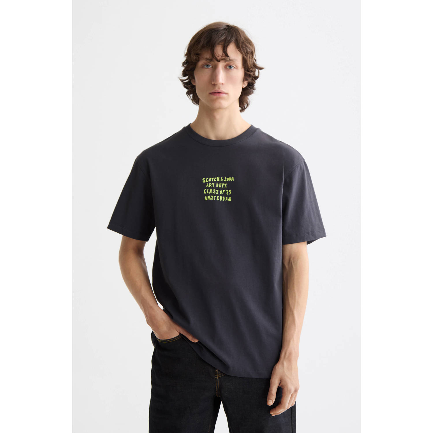 Scotch & Soda Artwork Shirt Heren