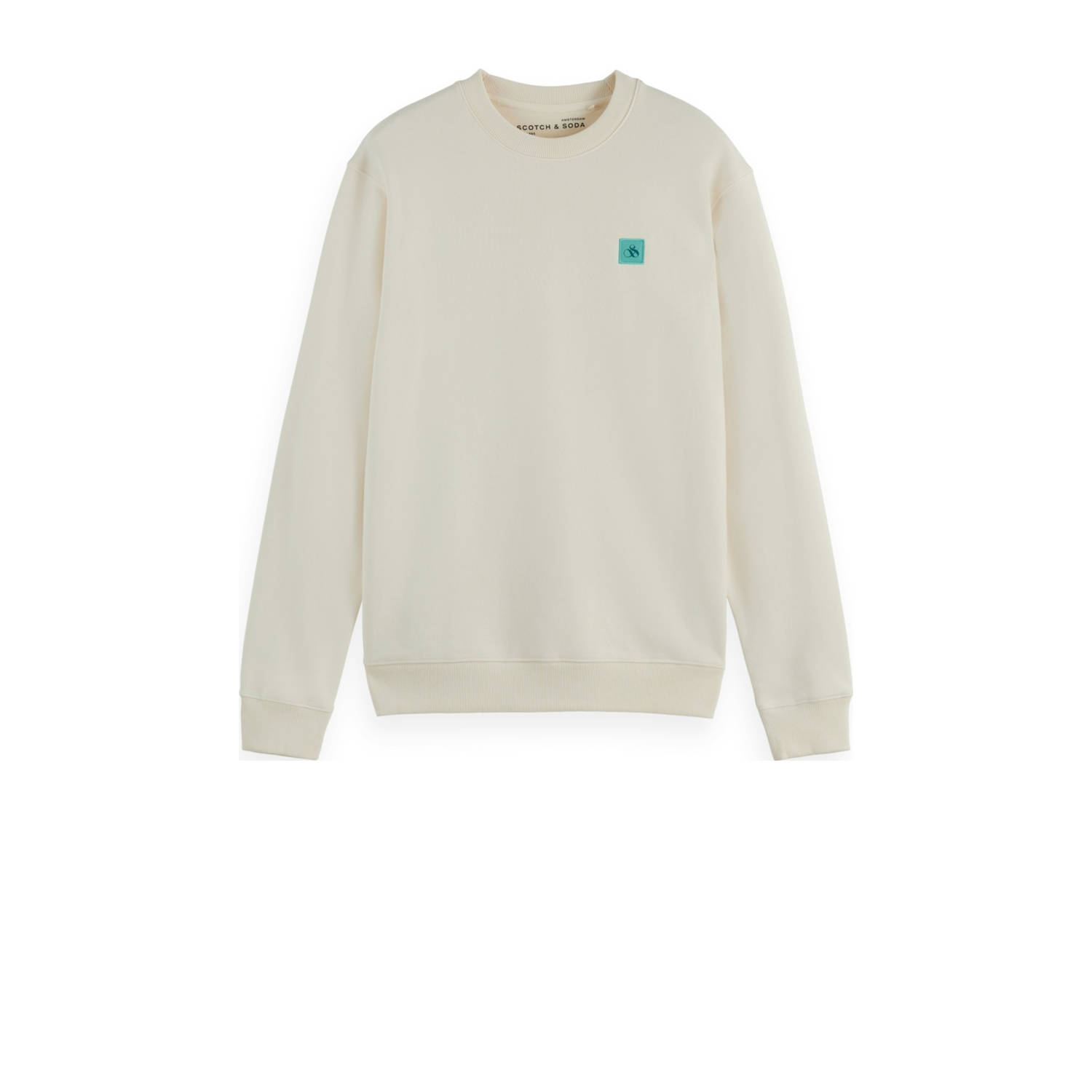 Scotch & Soda Sweatshirt met labeldetail
