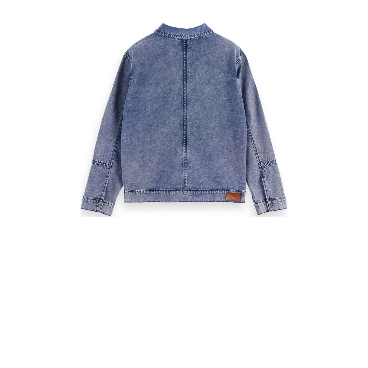 Scotch & Soda denim spijkerjas blauw