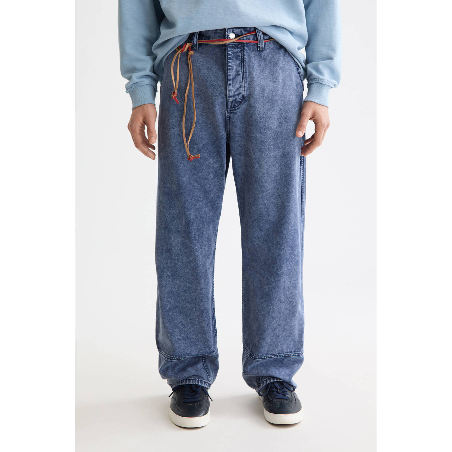 Scotch & Soda loose fit jeans navy