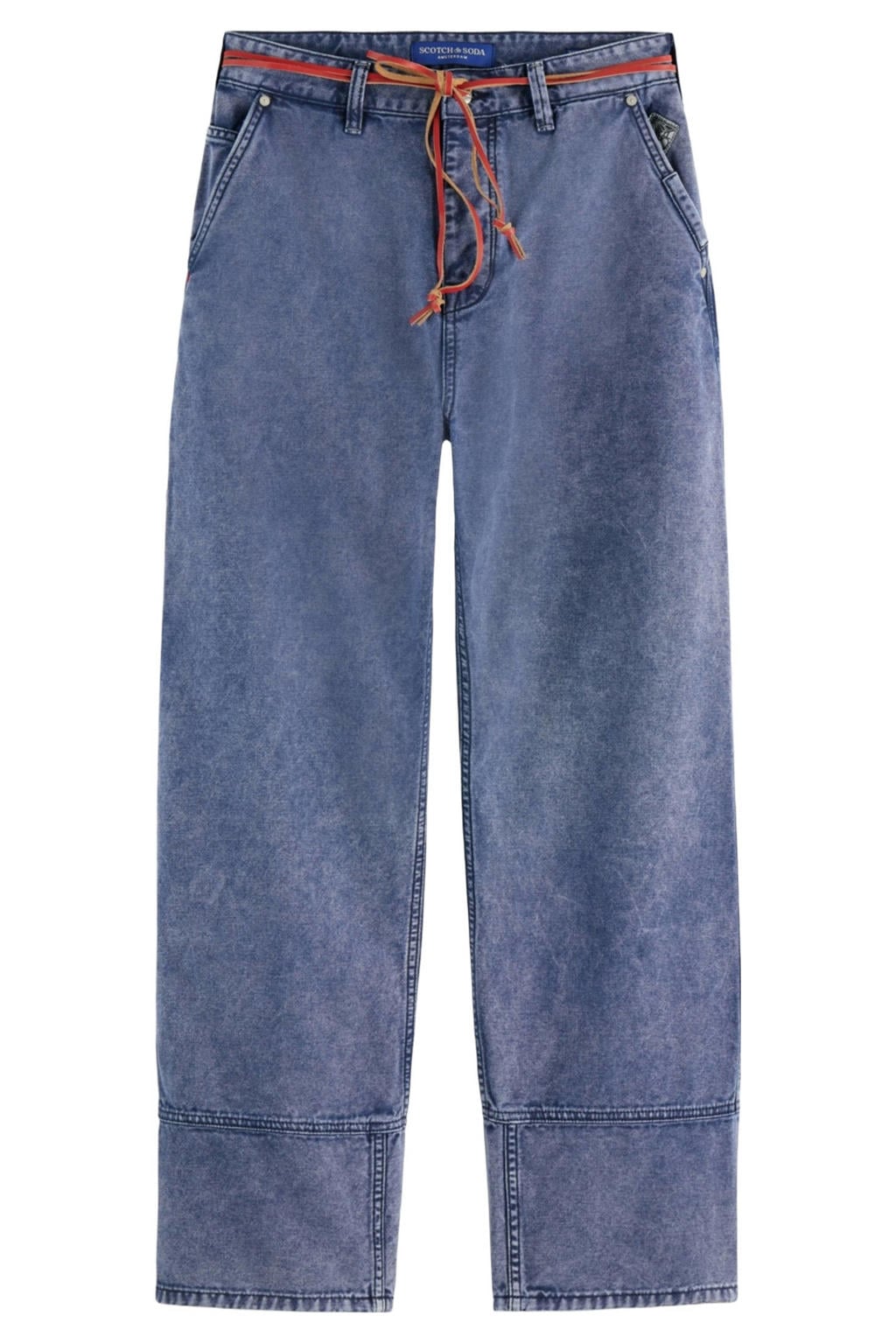Scotch & Soda loose fit jeans navy