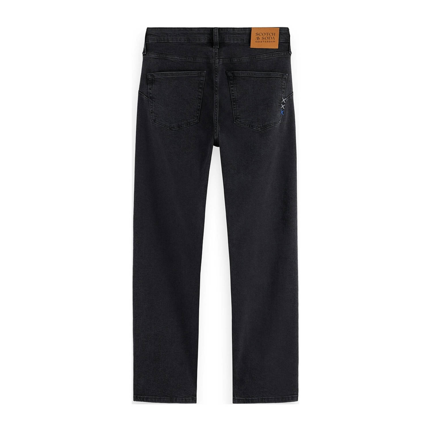 Scotch & Soda The Zee straight leg jeans city black