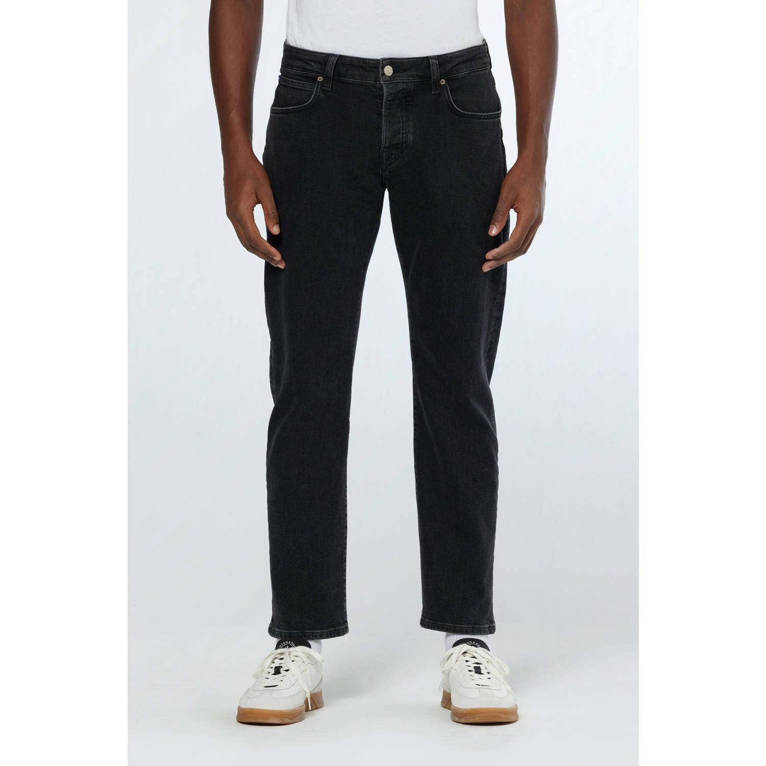 Scotch & Soda The Zee straight leg jeans city black