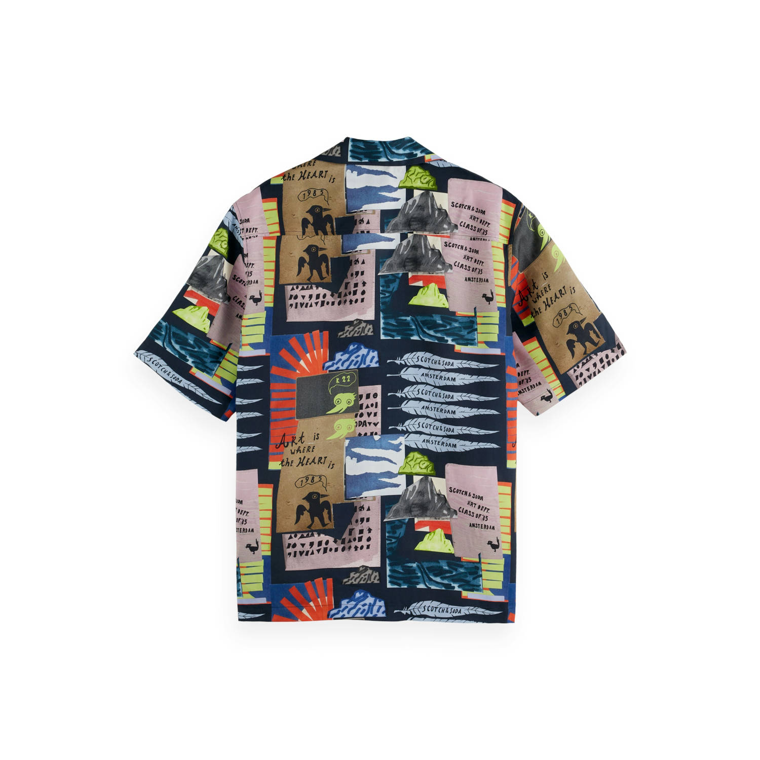 Scotch & Soda casual overhemd multi