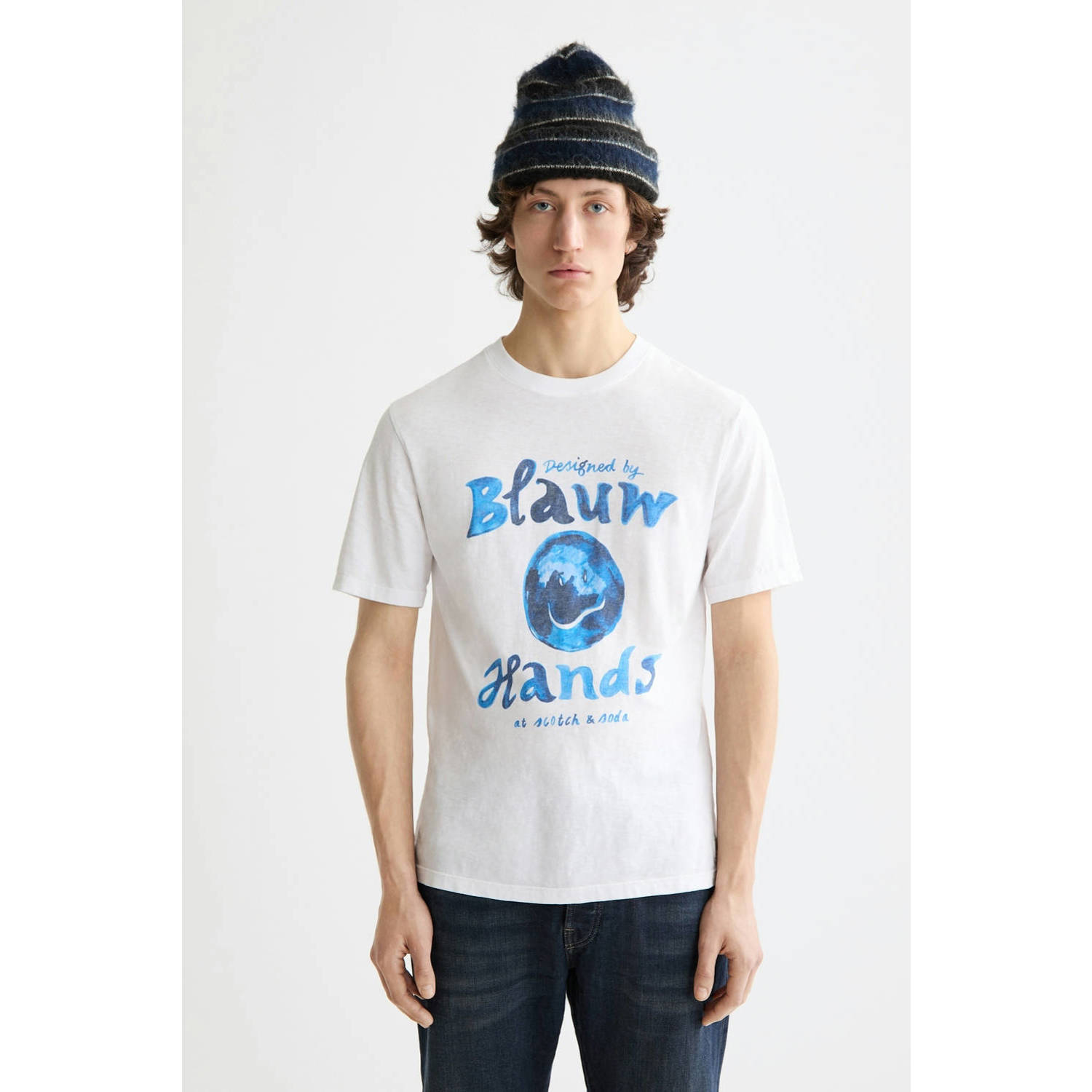 Scotch & Soda T-shirt ecru