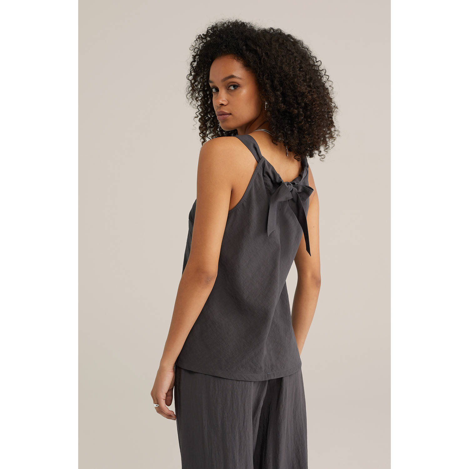 WE Fashion top antraciet