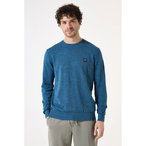 Garcia trui fijn gebreid blauw afbeelding