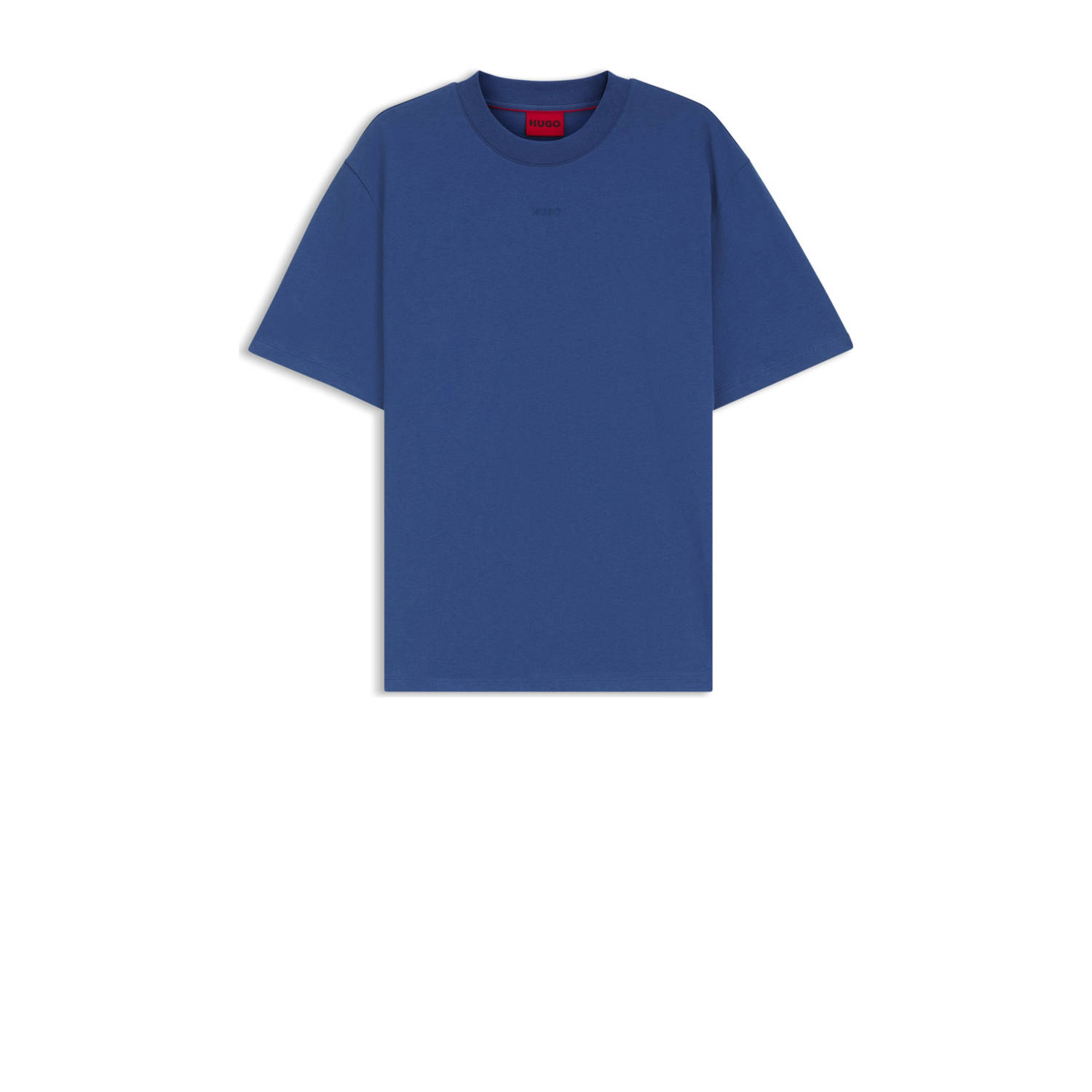 HUGO T-shirt met labelprint model 'Dapolino'