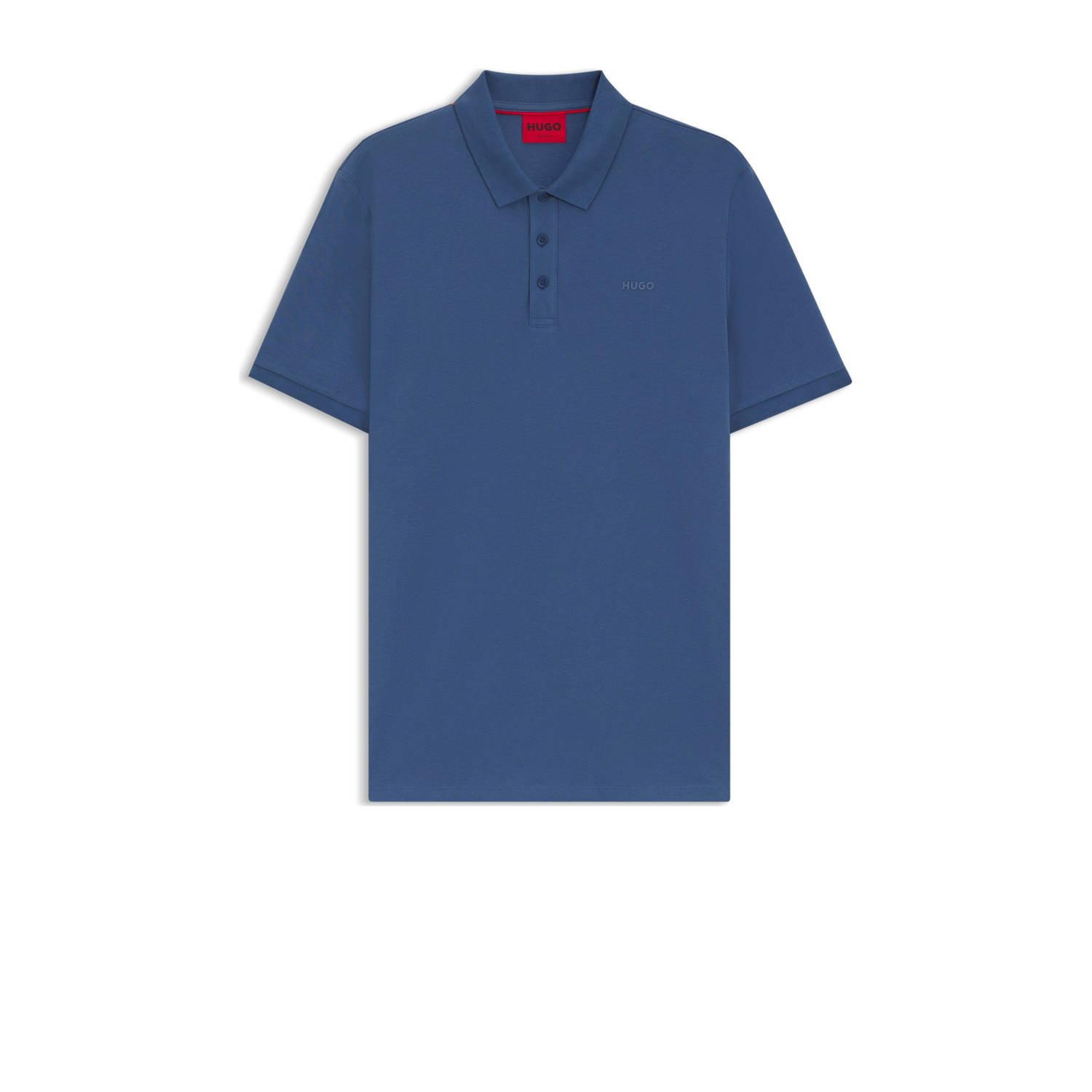 HUGO regular polo DONOS donkerblauw