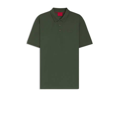 HUGO regular polo DONOS donkergroen afbeelding