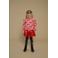 Jubel korte rok rood Queen Of Hearts