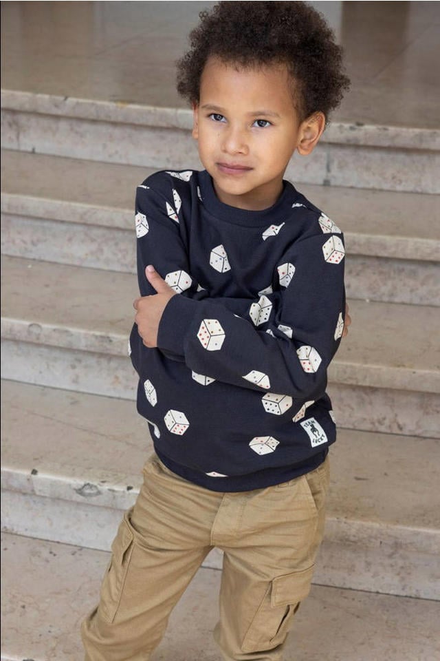 Sturdy regular casual broek olijfgroen wehkamp