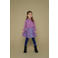 Jubel longsleeve violet rib gebreid