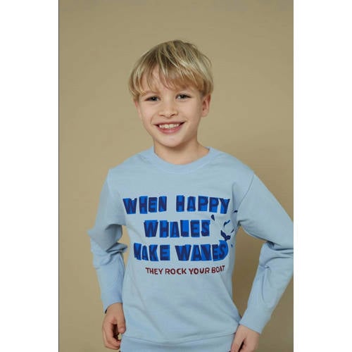 Sturdy sweater lichtblauw afbeelding