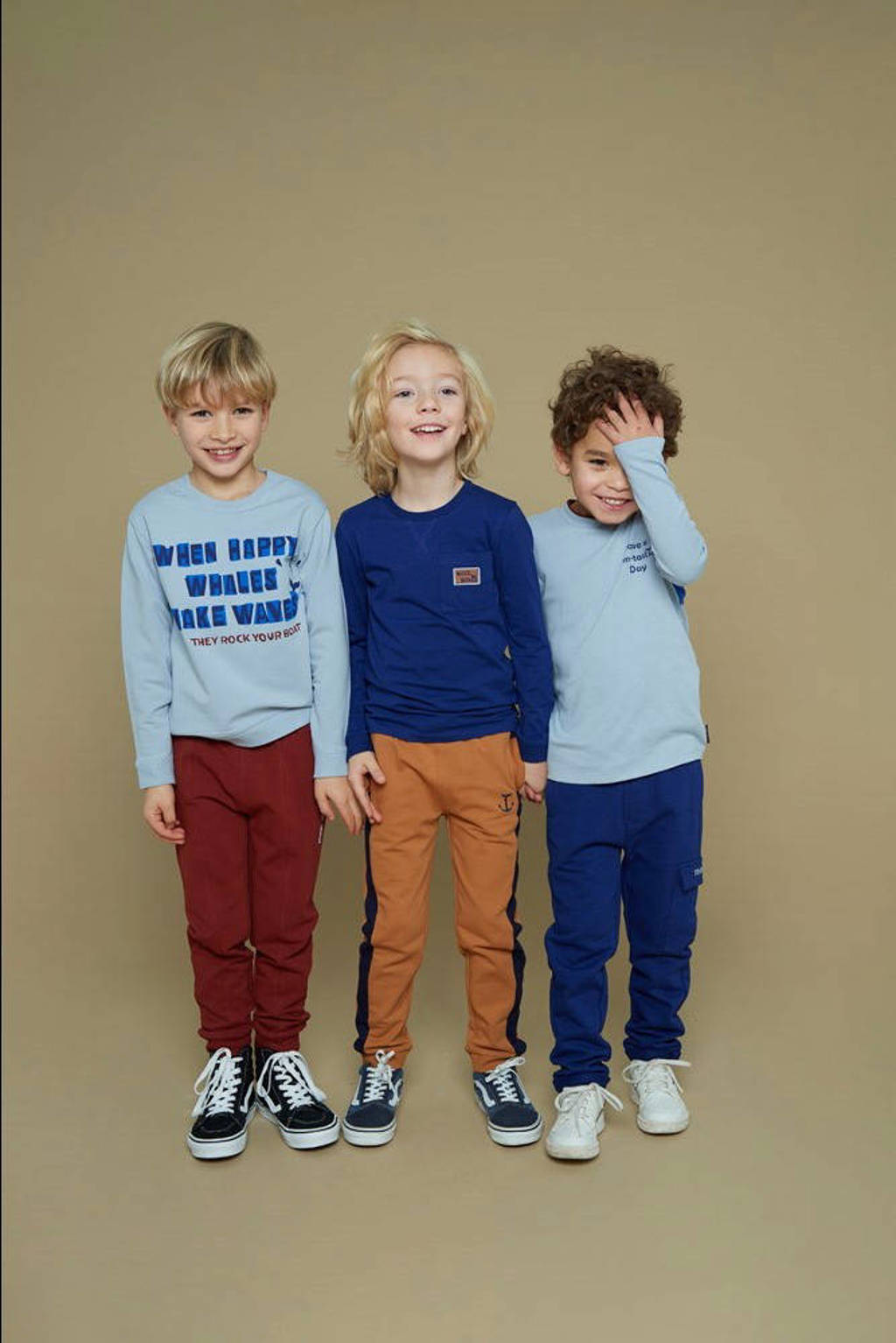 Sturdy regular casual broek bruin wehkamp