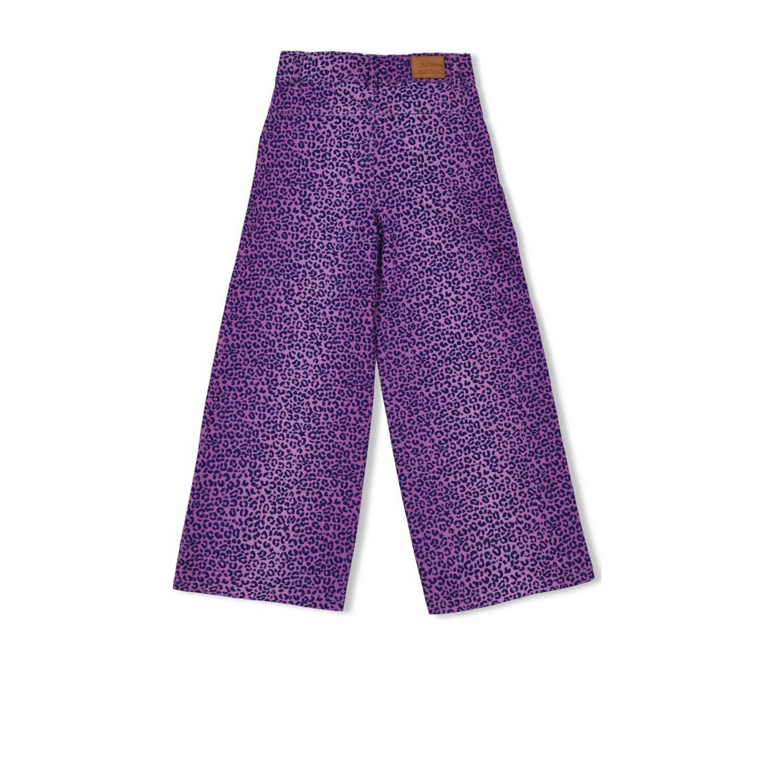 Jubel flared casual jeans paars