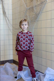 thumbnail: Sturdy regular casual broek rood