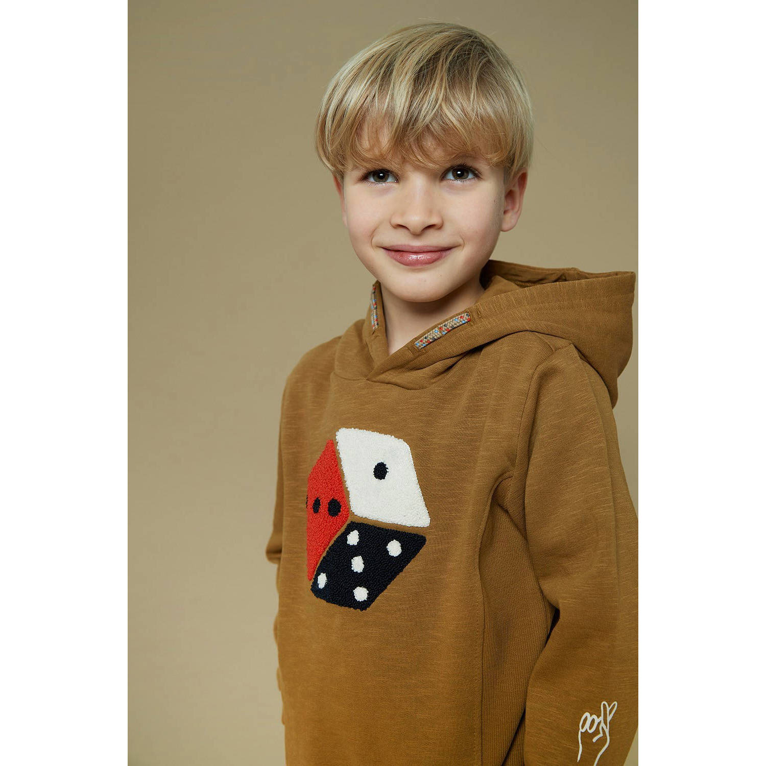 Sturdy hoodie olijfgroen