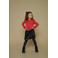 Jubel pailletten rok antraciet Queen Of Hearts