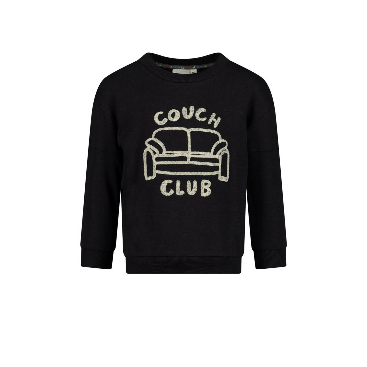 Sturdy sweater zwart