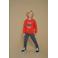 Sturdy sweater rood
