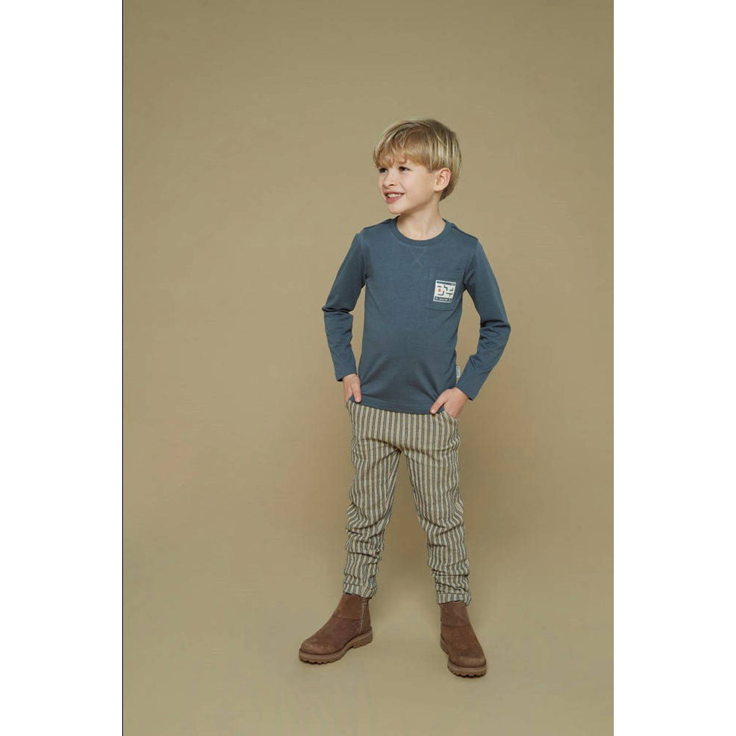 Sturdy longsleeve antraciet