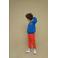 Sturdy sweater oranje/blauw Chasing trails