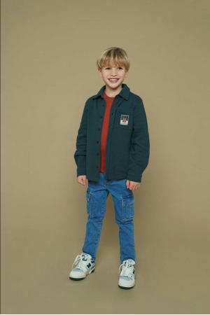 overshirt blauwgroen Chasing trails