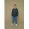Sturdy overshirt blauwgroen Chasing trails