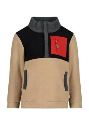 fleece teddy jas beige
