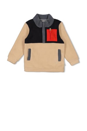 fleece teddy jas beige