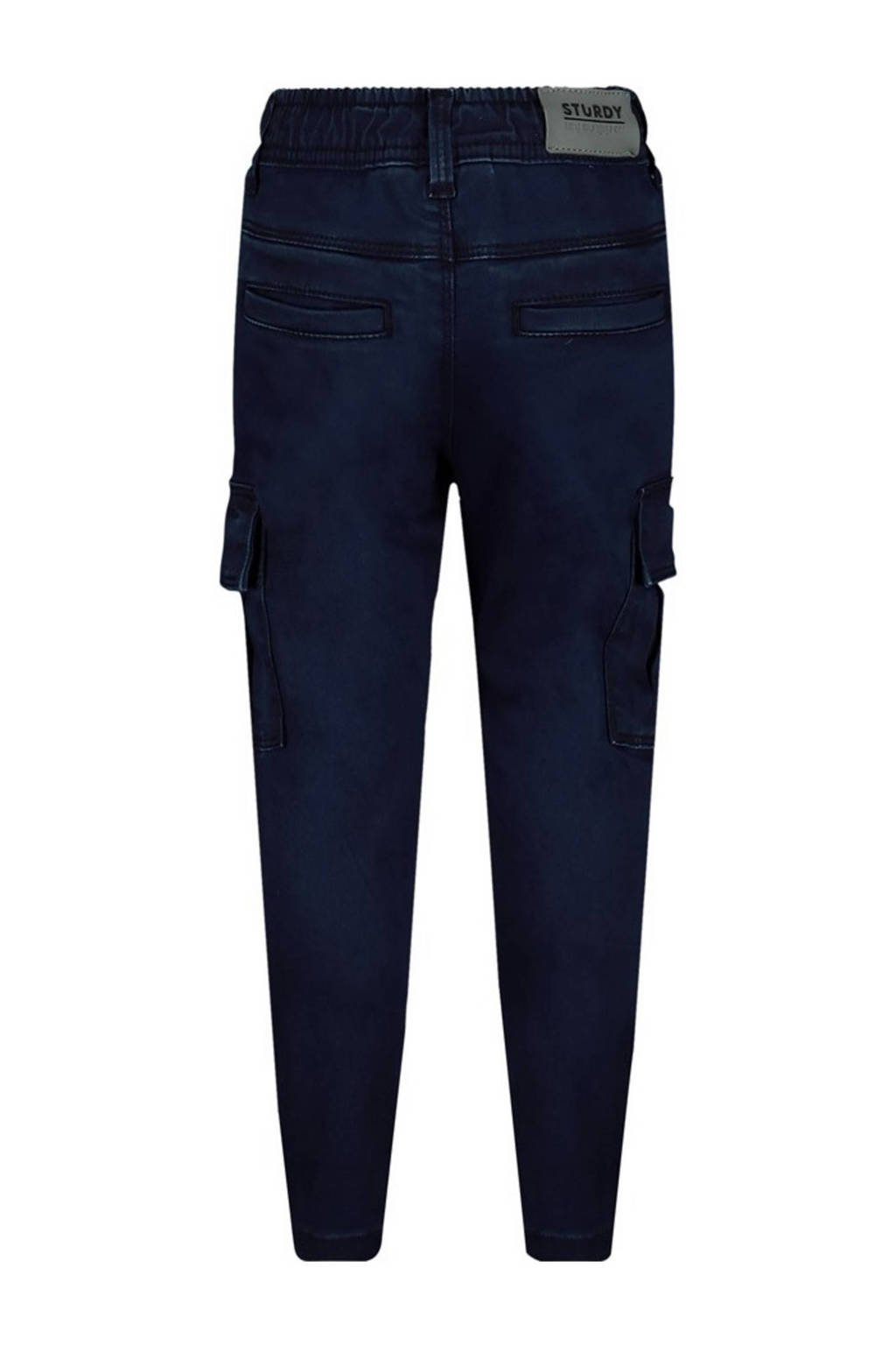 Sturdy regular casual broek donkerblauw wehkamp
