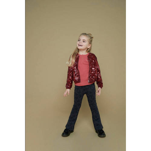 Jubel longsleeve roze Queen Of Hearts afbeelding