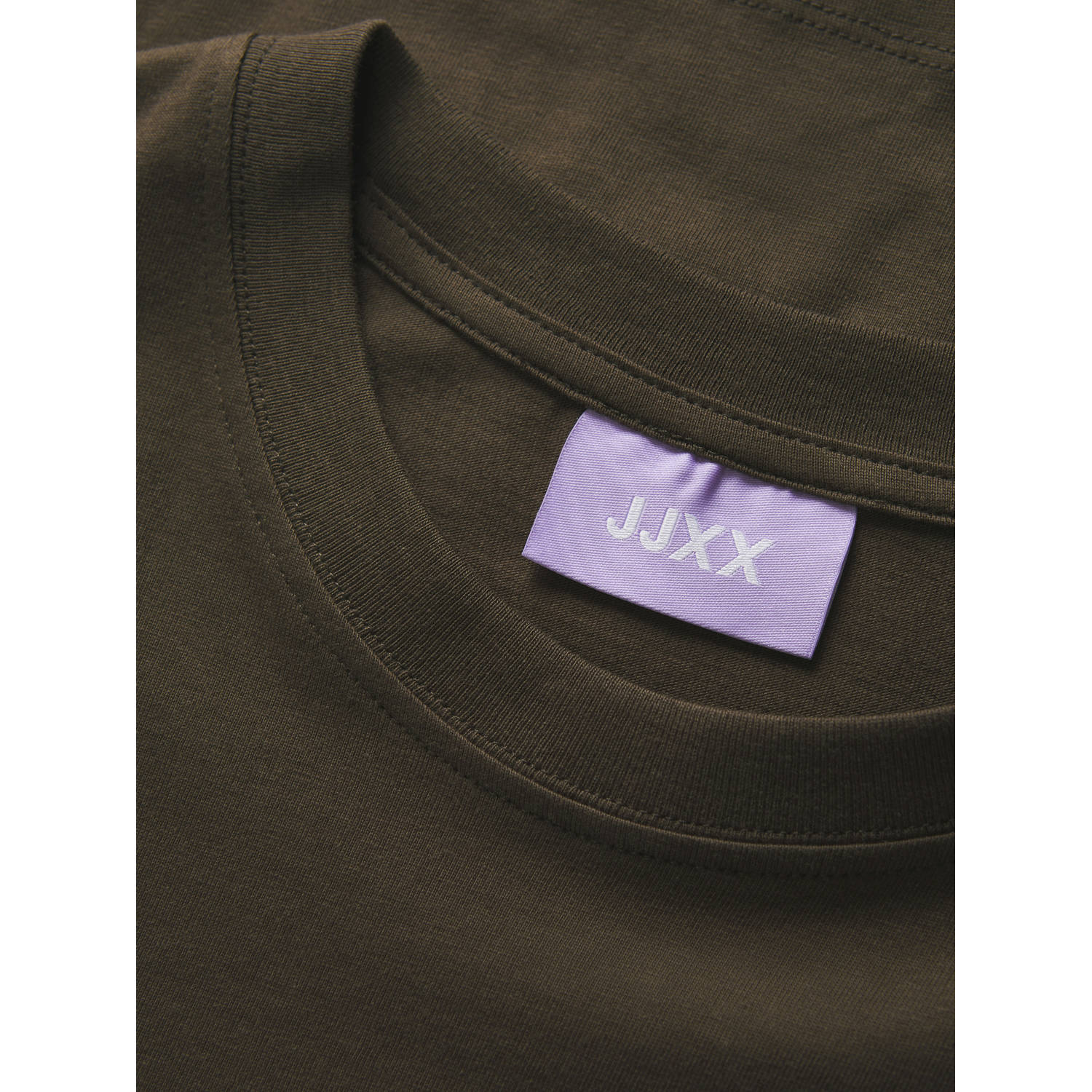 JJXX T-shirt donkerbruin