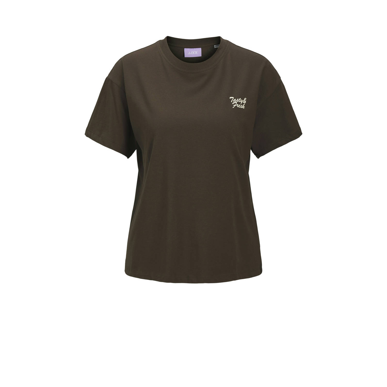 JJXX T-shirt donkerbruin