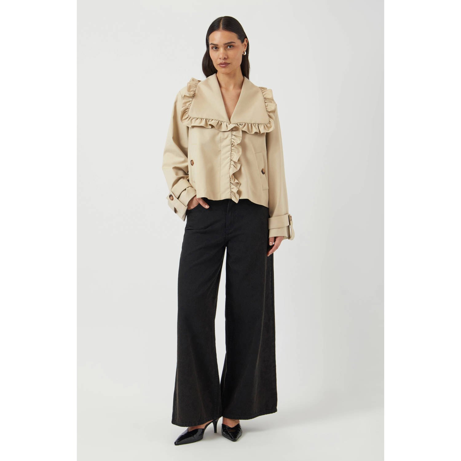 Y.A.S trenchcoat beige