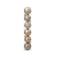 Decoris Kerstballen polystyreen parel mix - 6 stuks (ø15 cm)