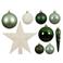 Decoris Mix polystyreen assortie mix - 30 stuks (ø8 cm)