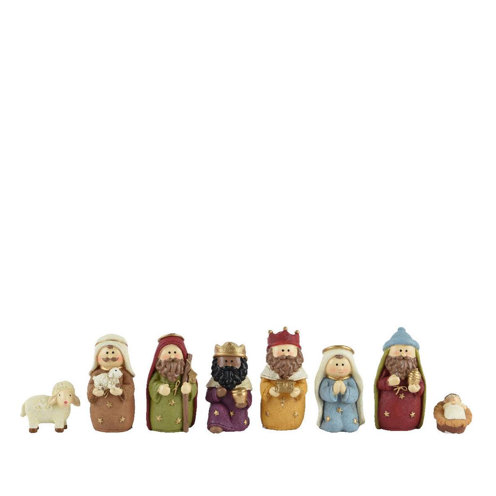 Decoris Kerstgroep polyresin multi
